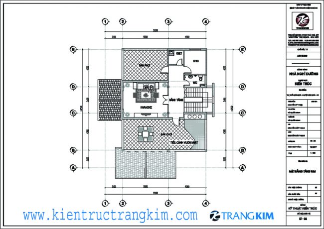 Tầng tum : Phòng karaoke gia đình, sân chơi, sân phơi, giặt, kho, wc, Vườn nhật trên mái. 1