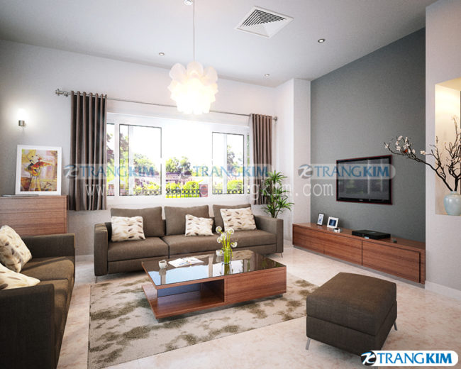 Mẫu thiết kế phòng khách cho biệt thự 2 Mẫu thiết kế phòng khách cho biệt thự 2