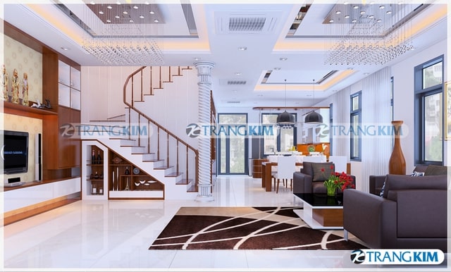 Mẫu thiết kế phòng khách cho biệt thự 3 Mẫu thiết kế phòng khách cho biệt thự 3