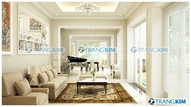 Mẫu thiết kế phòng khách cho biệt thự 5 Mẫu thiết kế phòng khách cho biệt thự 5