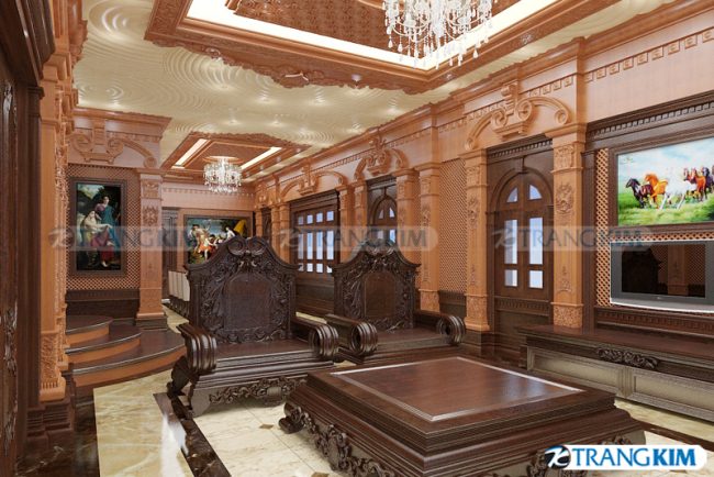 Mẫu thiết kế phòng khách cho biệt thự 8 Mẫu thiết kế phòng khách cho biệt thự 8