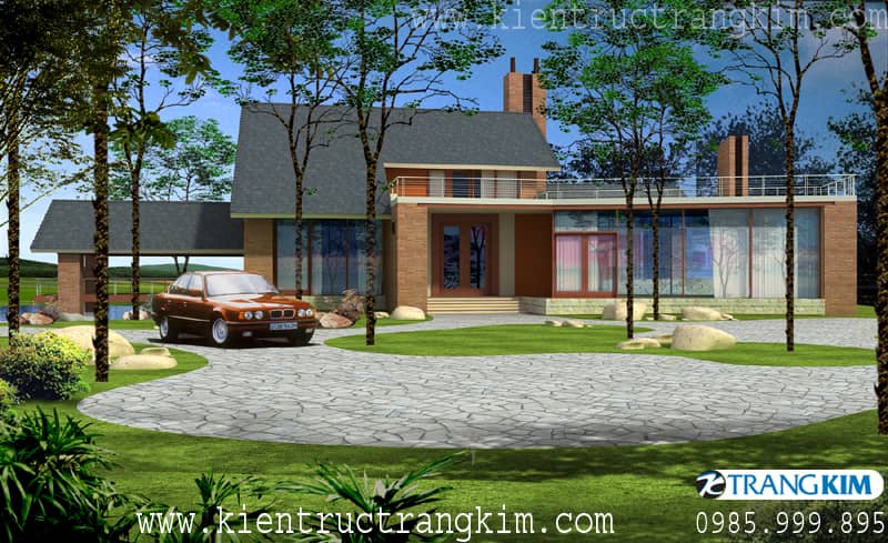 biệt thự nhà vườn đẹp