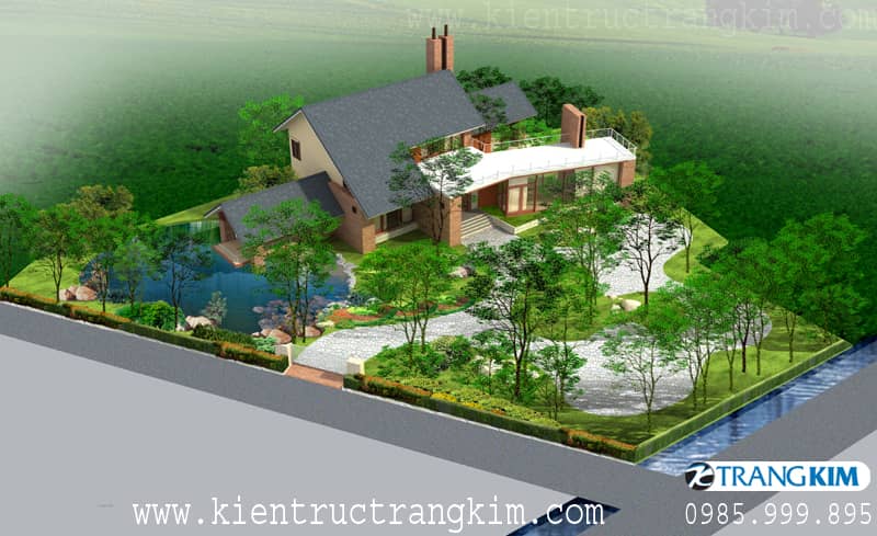 biệt thự nhà vườn đẹp