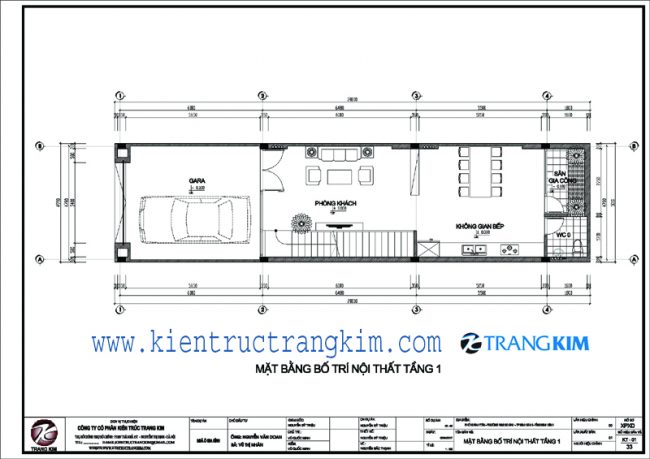Mặt bằng tầng 1 1