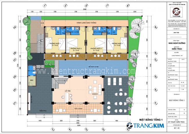 Thông tin về thiết kế nhà nghỉ dưỡng 2 Thông tin về thiết kế nhà nghỉ dưỡng 2