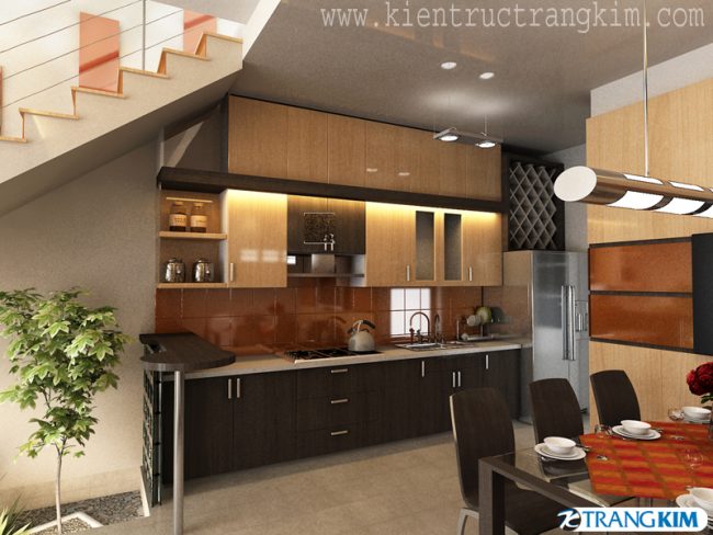 Hình ảnh nội thất nhà ống hiện đại 3 tầng 1 tum 5x20m 5 Hình ảnh nội thất nhà ống hiện đại 3 tầng 1 tum 5x20m 5