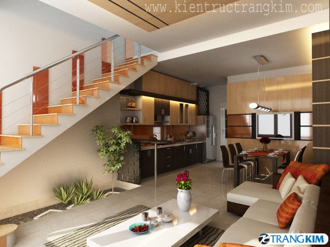 Hình ảnh nội thất nhà ống hiện đại 3 tầng 1 tum 5x20m 2 Hình ảnh nội thất nhà ống hiện đại 3 tầng 1 tum 5x20m 2