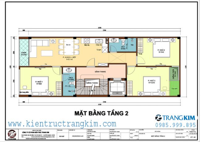 Giải pháp bố trí công năng 2
