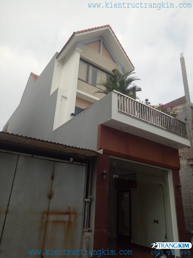 Hình ảnh thực tế nhà ống 3 tầng hiện đại mặt tiền 4.2m 4
