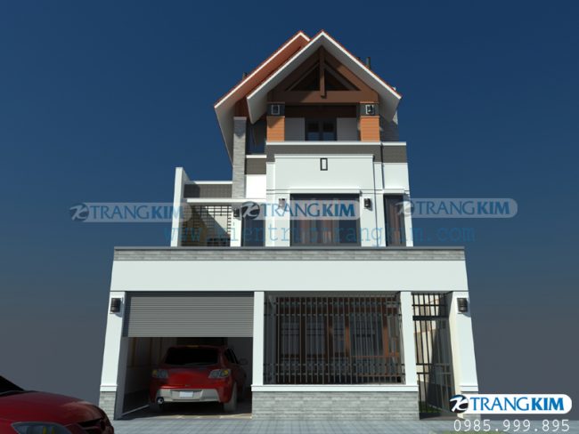 Hình ảnh phối cảnh thiết kế biệt thự phố 3 tầng hiện đại tại Lai Châu 3 Hình ảnh phối cảnh thiết kế biệt thự phố 3 tầng hiện đại tại Lai Châu 3