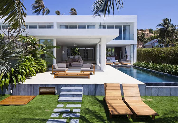 Mẫu biệt thự nghỉ dưỡng hướng núi 1 Biệt thự nghỉ dưỡng hiện đại, đẹp 2024