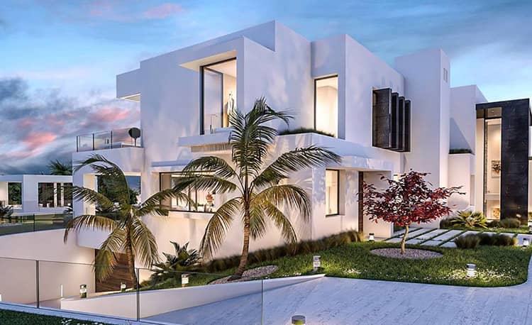 Mẫu biệt thự nghỉ dưỡng nhìn ra biển 2 Biệt thự nghỉ dưỡng hiện đại, đẹp 2024