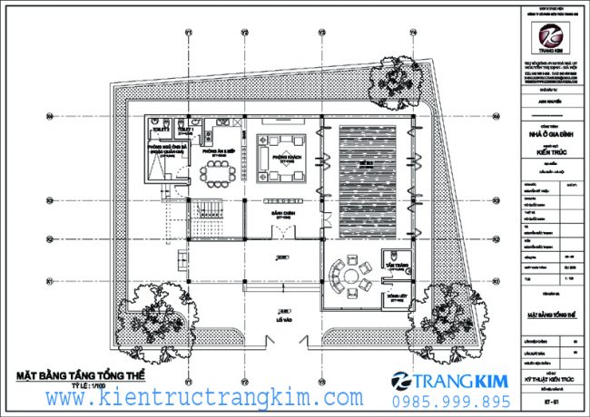 Mặt bằng biệt thự hiện đại 2 tầng mái bằng 1 Mặt bằng biệt thự hiện đại 2 tầng mái bằng 1