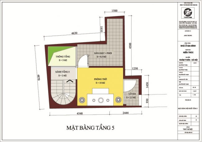 Tư vấn thiết kế nhà nhỏ 35m2 tại Hà Nội 4 Tư vấn thiết kế nhà nhỏ 35m2 tại Hà Nội 4
