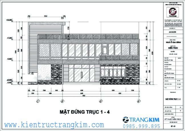 Mặt bằng biệt thự hiện đại 2 tầng mái bằng 4 Mặt bằng biệt thự hiện đại 2 tầng mái bằng 4