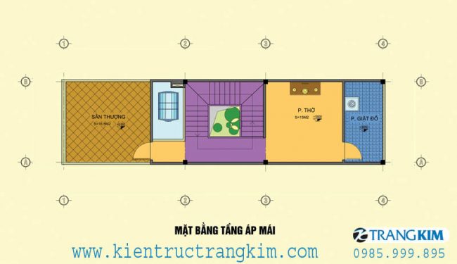 Tư vấn thiết kế nhà ống hiện đại cho mảnh 4x15 60m2 4
