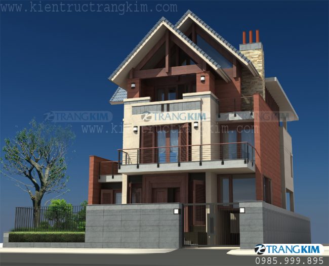 Hình ảnh phối cảnh thiết kế biệt thự có bể bơi 1 Hình ảnh phối cảnh thiết kế biệt thự có bể bơi 1