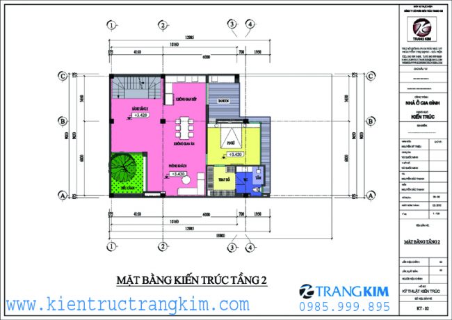 Tư vấn biệt thự hiện đại có diện tích 9x18m 2