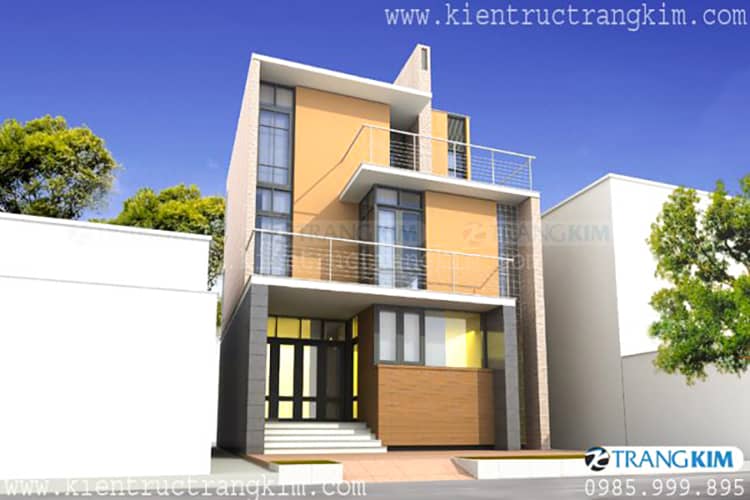 Mẫu biệt thự phố hiện đại tại Hà Nội 1 Biệt thự phố đẹp hiện đại