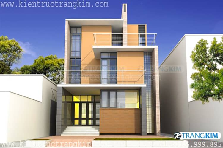 Mẫu biệt thự phố hiện đại tại Hà Nội 3 Biệt thự phố đẹp hiện đại