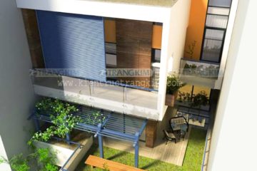 Biệt thự phố đẹp hiện đại