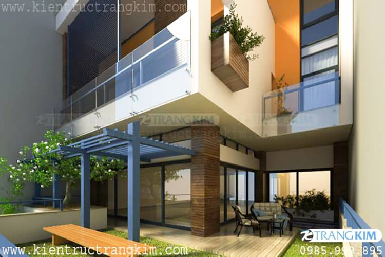 Mẫu biệt thự phố hiện đại tại Vĩnh Phúc 2 Biệt thự phố đẹp hiện đại