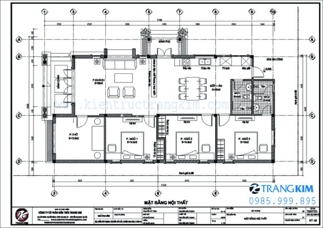 Mặt bằng tầng 1 1