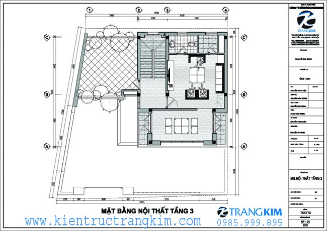 Mặt bằng tầng 3 1 Mặt bằng tầng 3 1