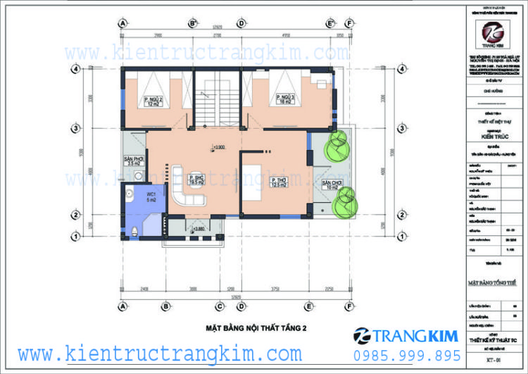 thiết kế biệt thự hiện đại