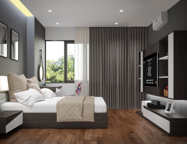 Hình ảnh nội thất nhà nghỉ trên mảnh đất 8x20m 6 Hình ảnh nội thất nhà nghỉ trên mảnh đất 8x20m 6