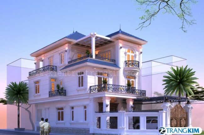 thiết kế biệt thự tân cổ điển