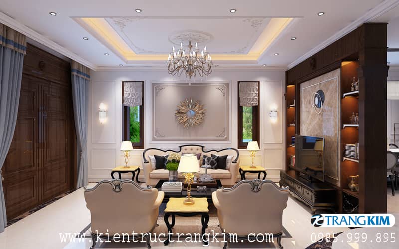 Nội thất phòng khách và phòng bếp 1 Nội thất phòng khách và phòng bếp 1