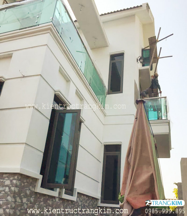 Hình ảnh công trình thực tế biệt thự 2 tầng mái thái hiện đại 3 Hình ảnh công trình thực tế biệt thự 2 tầng mái thái hiện đại 3