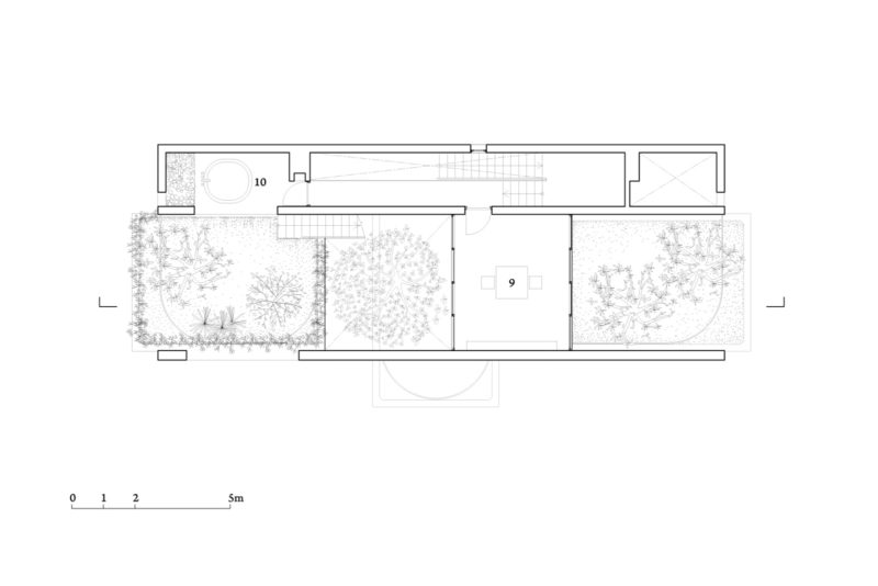 Mặt bằng thiết kế sơ bộ của căn nhà 3