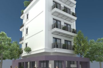 Độc đáo thiết kế khách sạn mini 5 tầng hiện đại tại Hà Nội