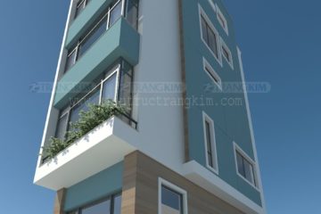 Thiết kế nhà ống hiện đại có tầng lửng