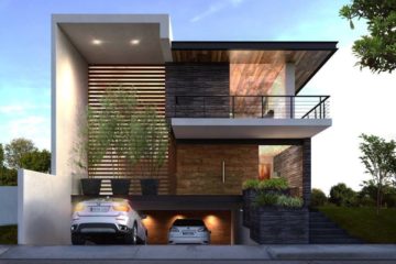 Mẫu biệt thự 2 tầng