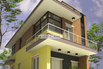 mẫu nhà 2 tầng