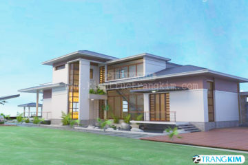 Không gian nhà vườn hỏa nhập với thiên nhiên