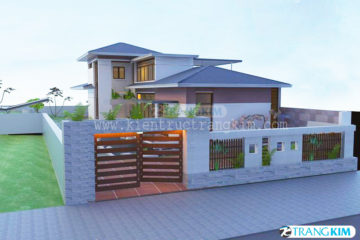 nhà vườn hiện đại