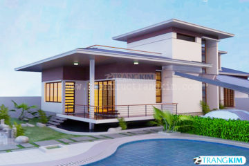 nhà vườn hiện đại