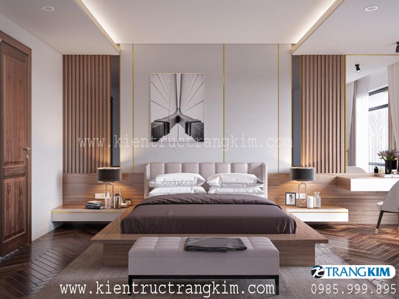 Hình ảnh nội thất nhà ống mặt tiền 5 m có tầng bán hầm 7