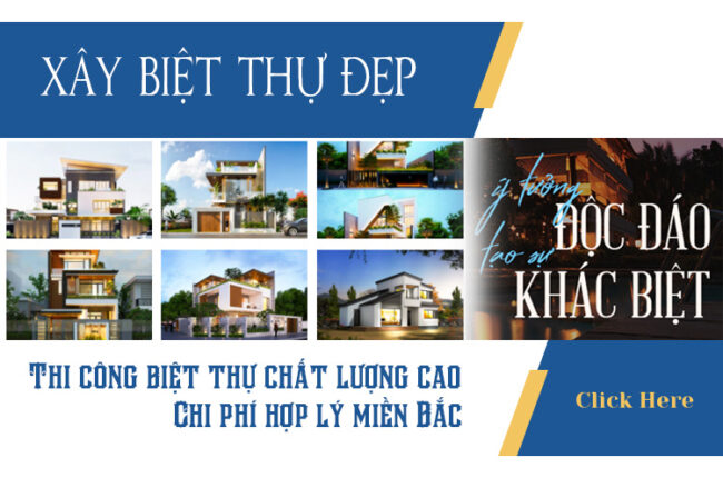xây nhà biệt thự đẹp - Thi công chất lượng cao