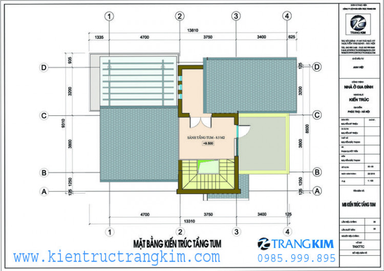 biệt thự hiện đại có tầng hầm
