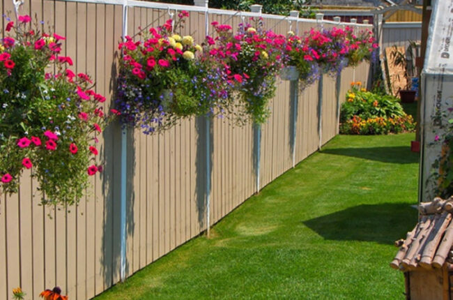 Mẫu hàng rào biệt thự nhà vườn