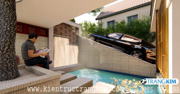 biệt thự hiện đại có tầng hầm