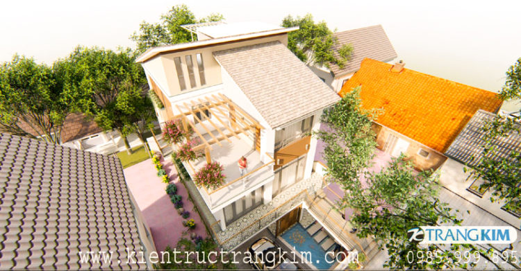 Thông tin biệt thự hiện đại có tầng hầm để xe tiện lợi 1