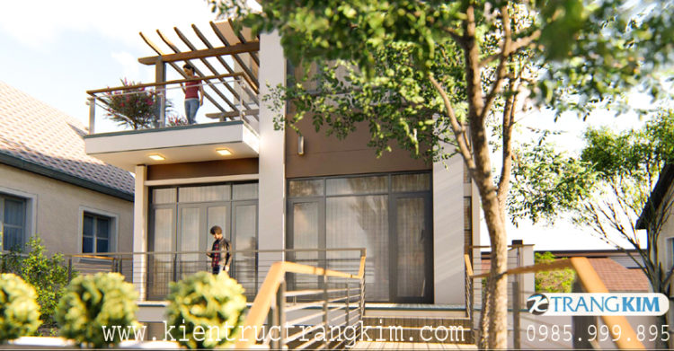 Phối cảnh thiết kế biệt thự hiện đại 7