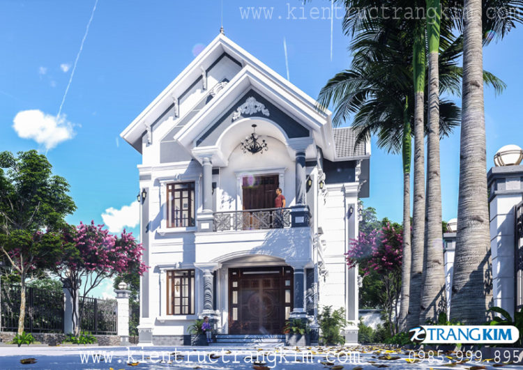 Chiêm ngưỡng biệt thự phong cách tân cổ điển qua những hình ảnh phối cảnh 5 Biệt thự tân cổ điển 2 tầngBiệt thự tân cổ điển 2 tầng