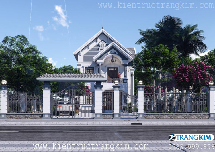 Chiêm ngưỡng biệt thự phong cách tân cổ điển qua những hình ảnh phối cảnh 6 Biệt thự tân cổ điển 2 tầngBiệt thự tân cổ điển 2 tầng